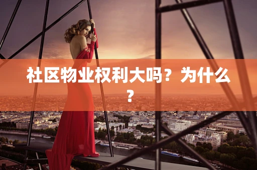 社区物业权利大吗？为什么？