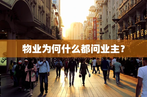 物业为何什么都问业主？