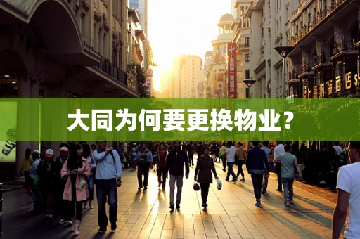 大同为何要更换物业？
