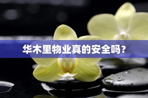 华木里物业真的安全吗？