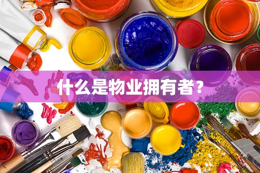 什么是物业拥有者？