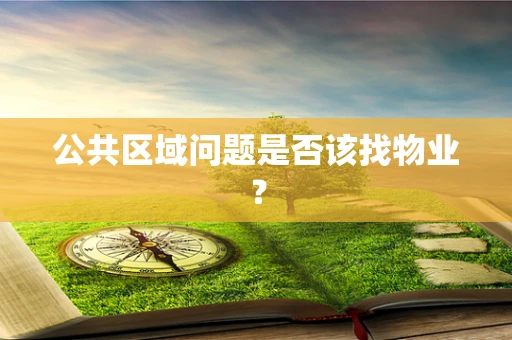 公共区域问题是否该找物业？