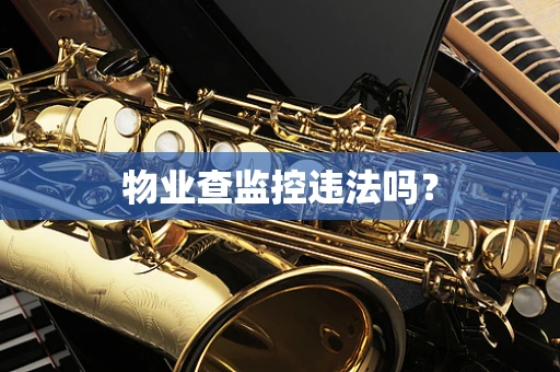 物业查监控违法吗？