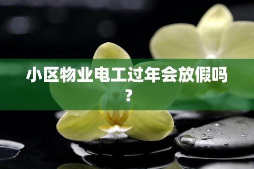 小区物业电工过年会放假吗？