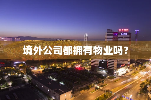 境外公司都拥有物业吗？