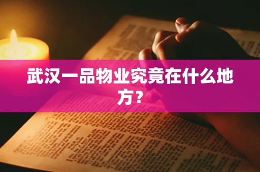 武汉一品物业究竟在什么地方？