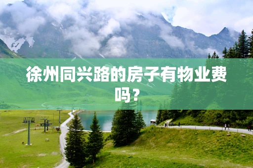 徐州同兴路的房子有物业费吗？