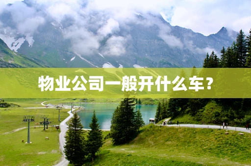 物业公司一般开什么车？