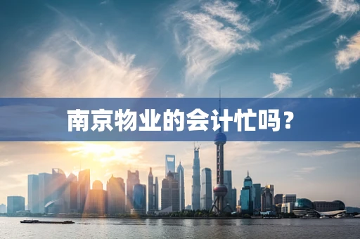 南京物业的会计忙吗？