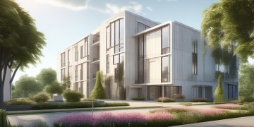 单独的物业用房算公建吗？