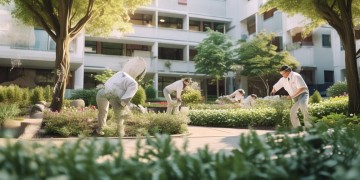 医院物业工作好干吗？