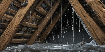 阁楼漏水问题该物业负责吗？