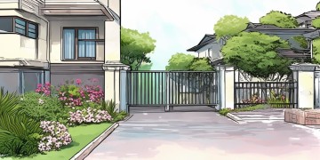 物业有权更换小区门吗？