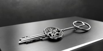 正式钥匙放在物业安全吗？