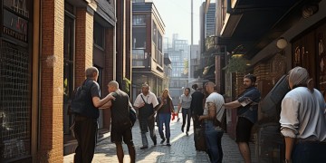 物业堵门打油漆算违法吗？