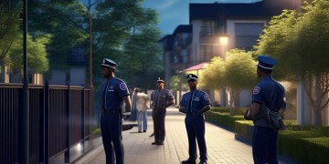 现在物业保安都干什么活？