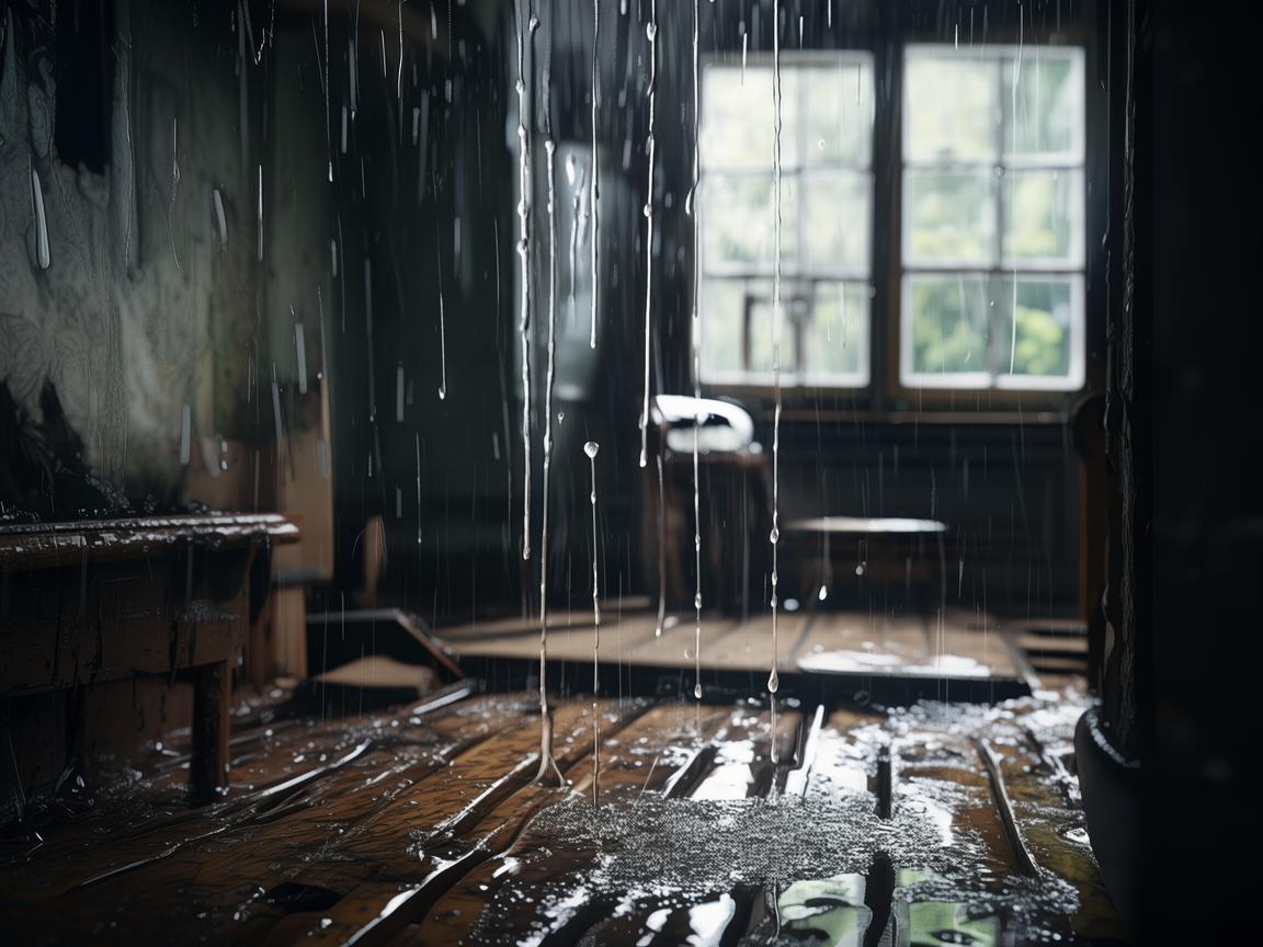 下雨屋内漏水物业管吗？
