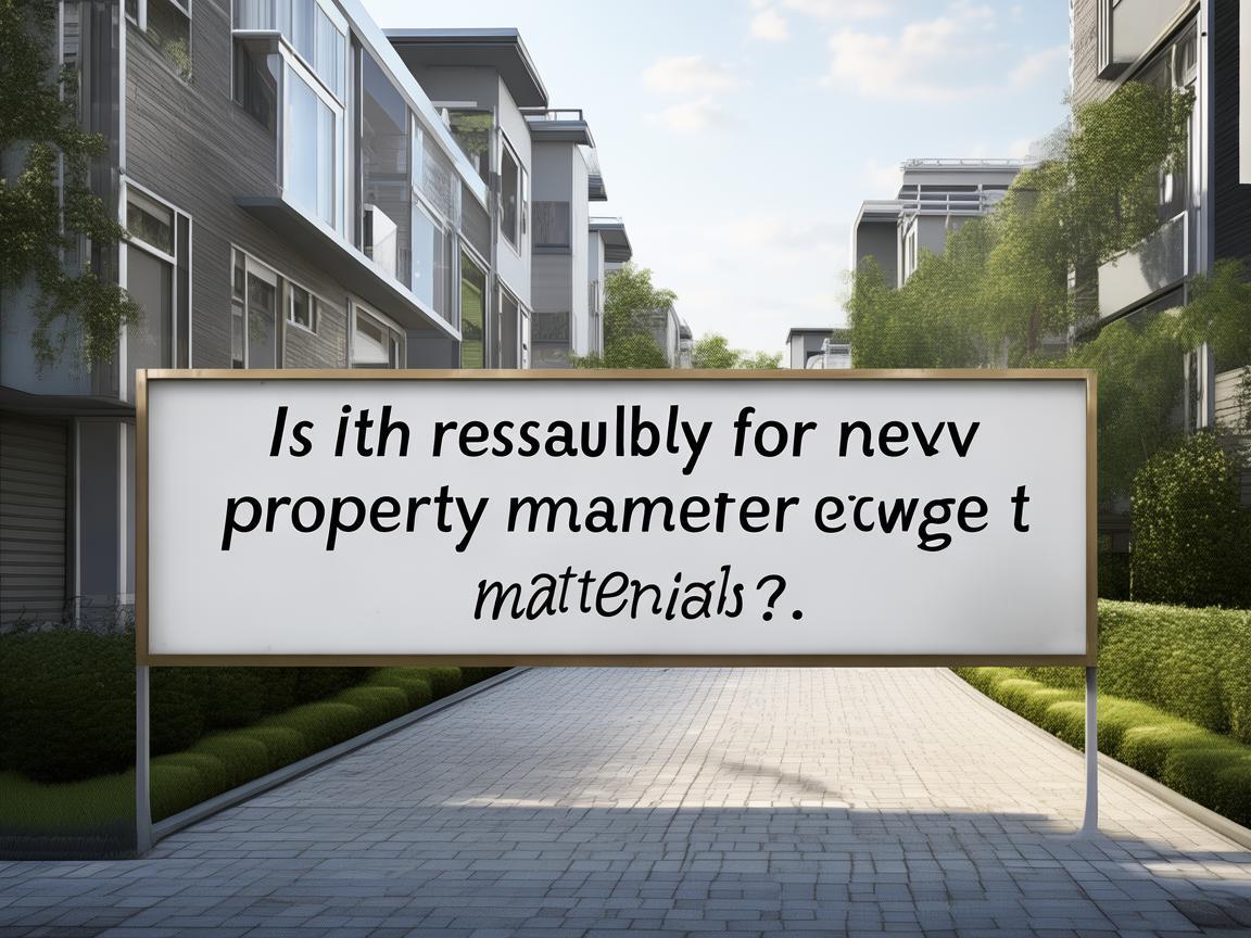 新房物业要收取上料费合理吗？